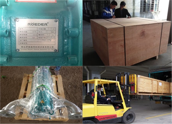 青島國能移動泵車包裝運輸