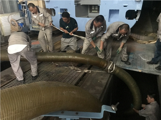 大流量轉子泵移動泵車助力龐巴迪廠區(qū)排水 大流量轉子泵移動泵車助力龐巴迪廠區(qū)排水