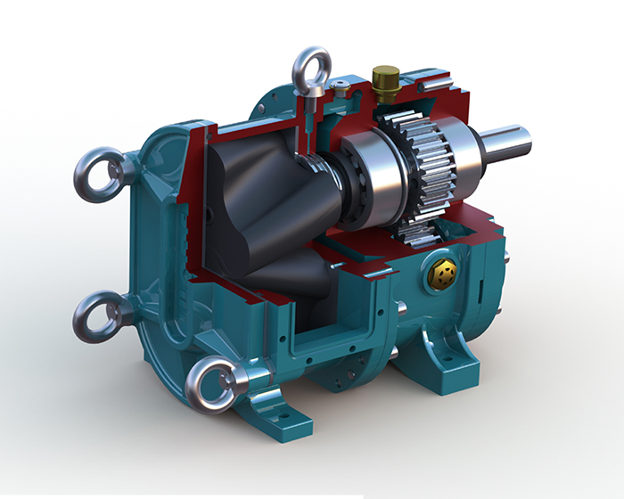 羅德橡膠全包覆凸輪轉子泵 羅德橡膠全包覆凸輪轉子泵