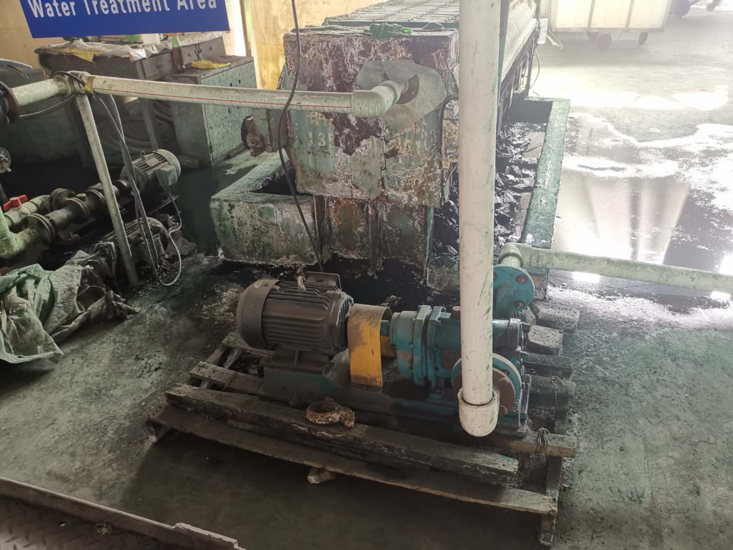 遼寧某印染企業(yè)印染污泥轉(zhuǎn)子泵 遼寧某印染企業(yè)印染污泥轉(zhuǎn)子泵